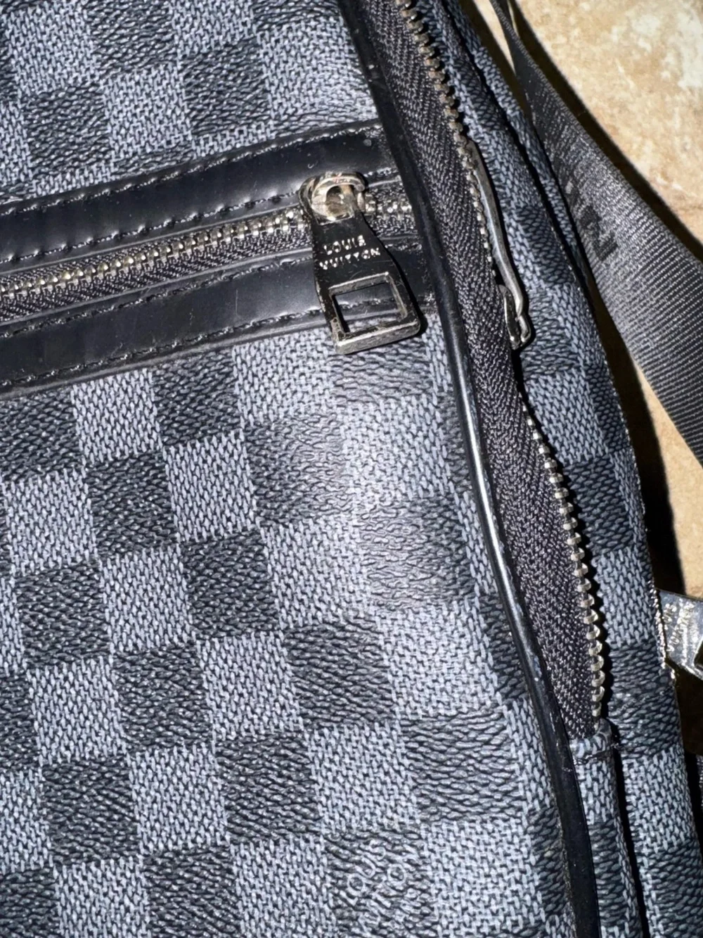 Louis Vuitton Black Backpack